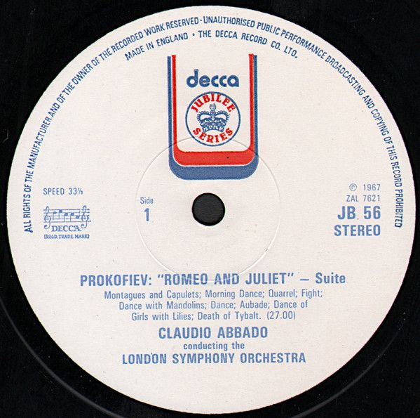 Romeo And Juliet & Chout Suites