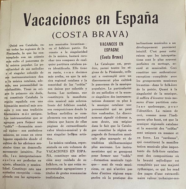 Vacaciones En España - La Costa Brava