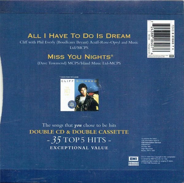 All I Have To Do Is Dream & Miss You Nights