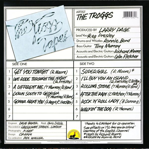 The Trogg Tapes