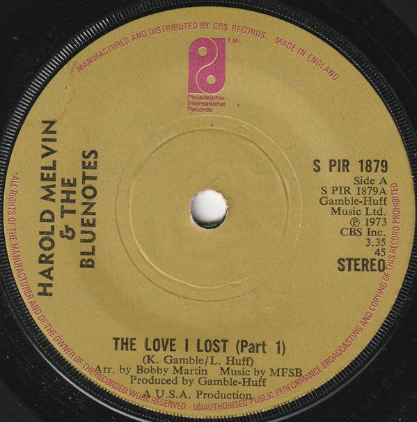 The Love I Lost (Part 1)
