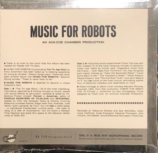 Music For Robots