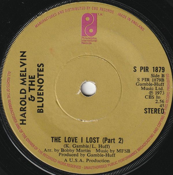 The Love I Lost (Part 1)