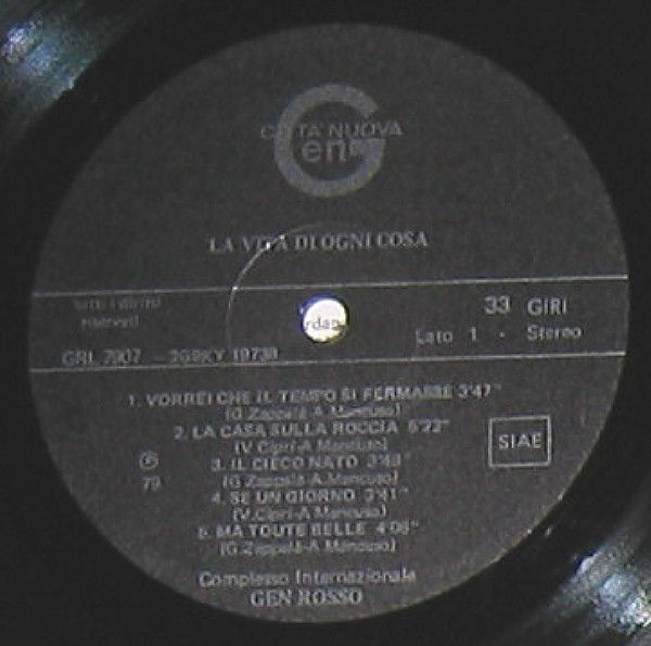 La Vita Di Ogni Cosa