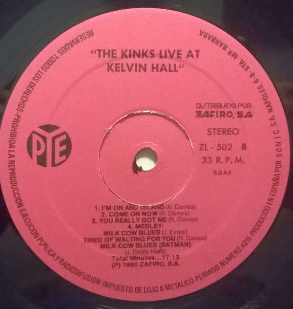 Live At Kelvin Hall