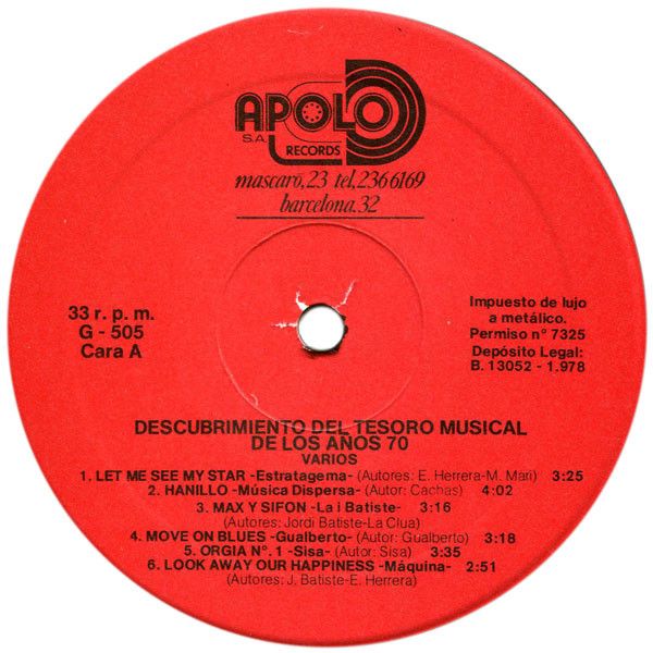Descubrimiento Del Tesoro Musical De Los Años 70