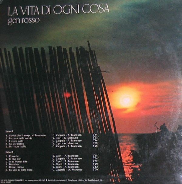 La Vita Di Ogni Cosa