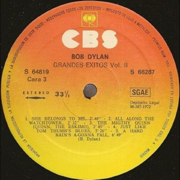 Bob Dylan's Greatest Hits Vol. II