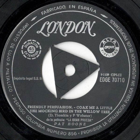 ODUtNTk4MC5qcGVn.jpeg Pat Boone Canta Las Canciones De Friendly Persuasion = La Gran Prueba