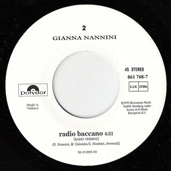 Io Senza Te / Radio Baccano
