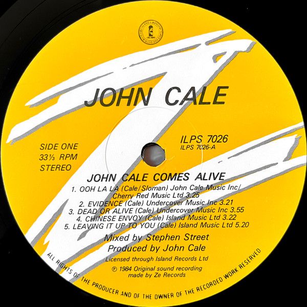 John Cale Comes Alive