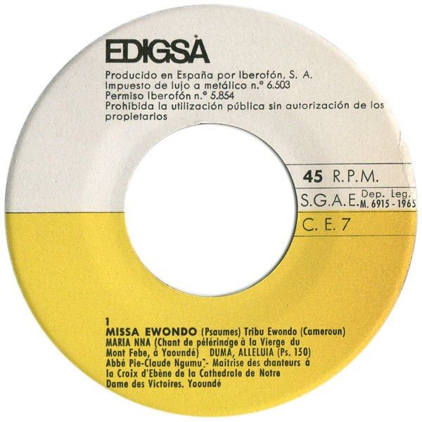 Missa Ewondo (Psaumes)