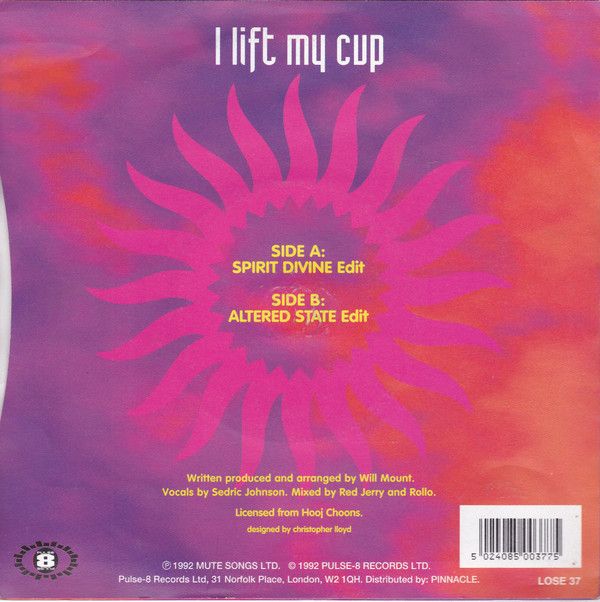 I Lift My Cup