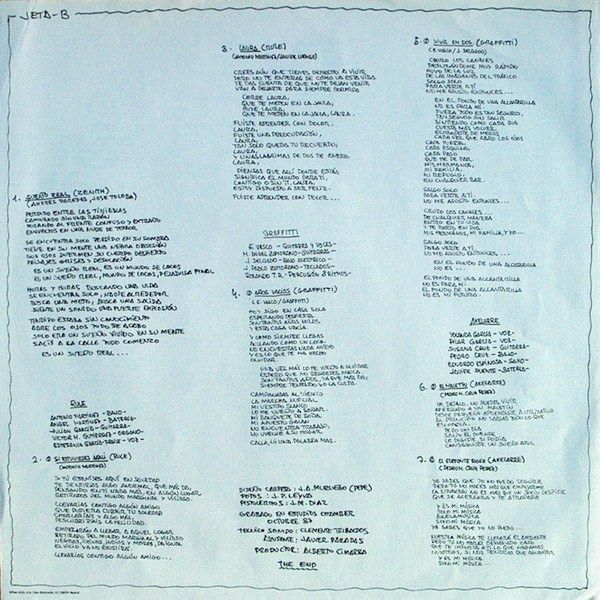 Al Oeste Del Sureste (1ª Muestra de Pop-Rock de Arganda, 1987)