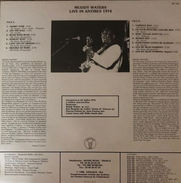 Live In Antibes, 1974