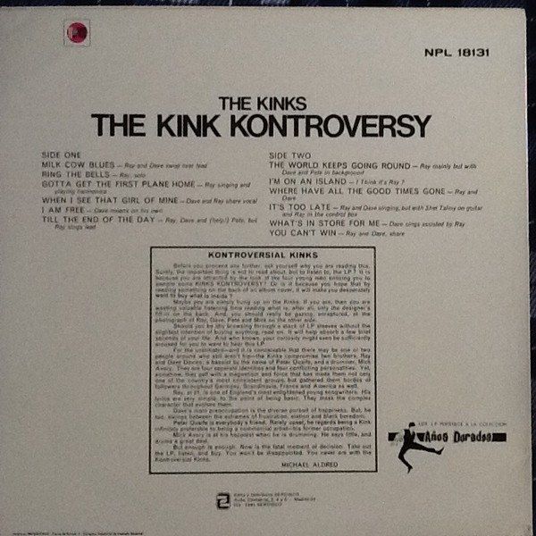 The Kink Kontroversy