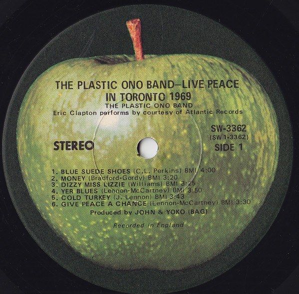 Live Peace In Toronto 1969