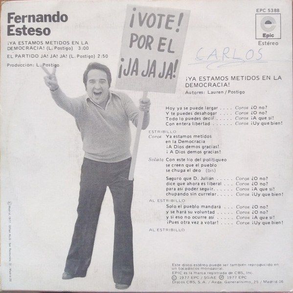 Ya Estamos Metidos En La Democracia