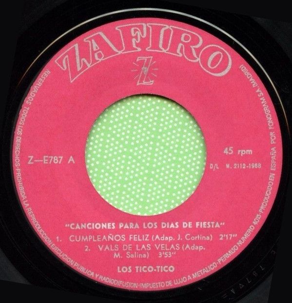 Canciones Para Los Dias De Fiesta