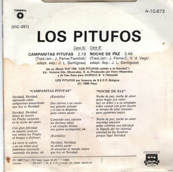 Campanitas Pitufas / Noche De Paz