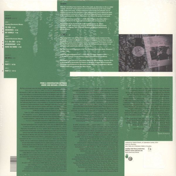 Analog and Digital Electronic Music 1978-80