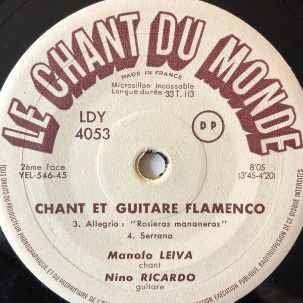 Chant Et Guitare Flamenco