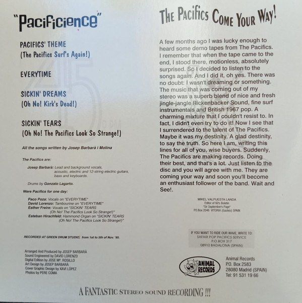 Pacificience
