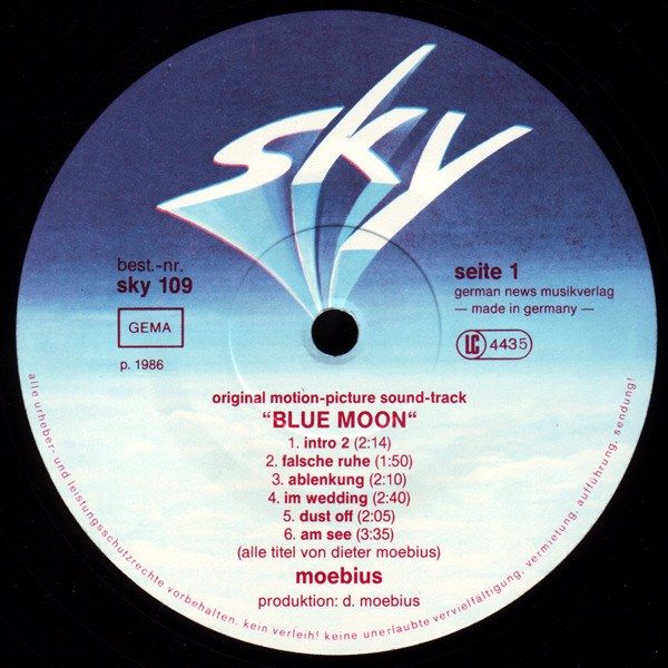 Blue Moon (Original Motion-Picture Sound-Track)