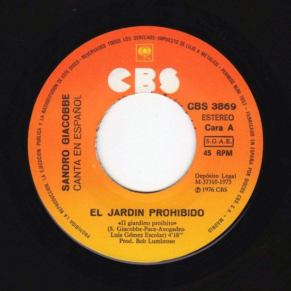 Canta En Español El Jardin Prohibido