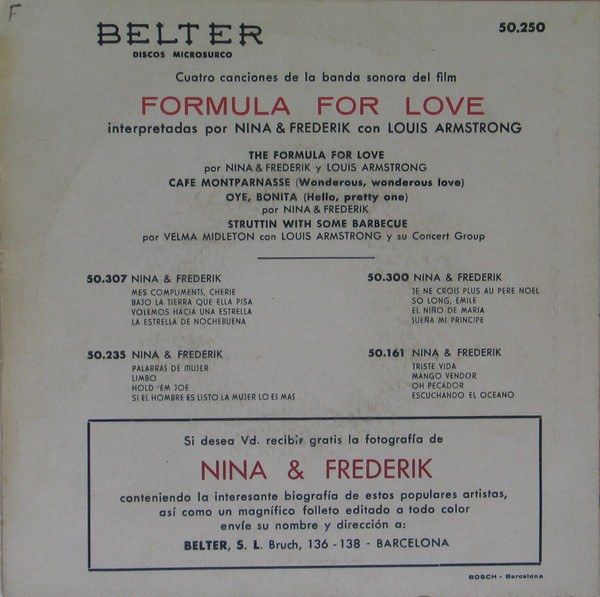 Formula For Love