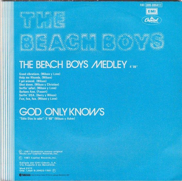 c017d58663137e7907cc984fc7dede9676284707_0_0.jpeg The Beach Boys Medley