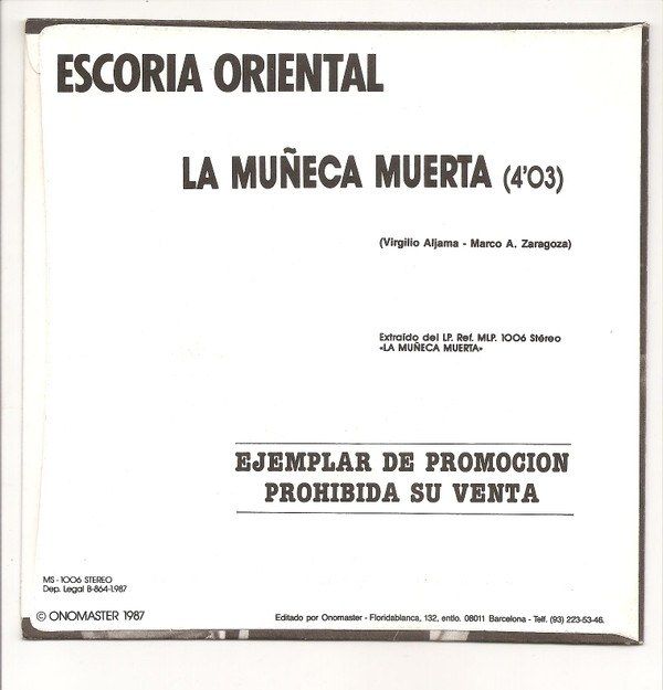 c0629108ceefc90ffb64e12f4f6663c18862756e_0_0.jpeg La Muñeca Muerta