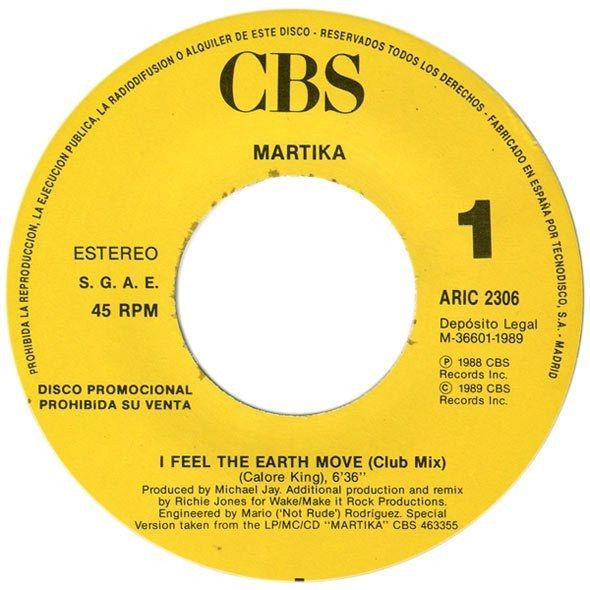 I Feel The Earth Move
