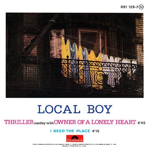 c25d41ef3dc14a297ebdc44ffda9b46bae600941_0_0.jpeg Thriller Medley With Owner Of A Lonely Heart / I Need The Place