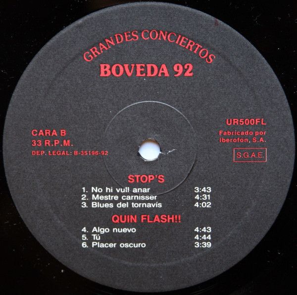 Grandes Conciertos Boveda 92