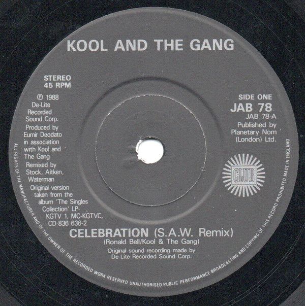 Celebration (The 1988 Remix)
