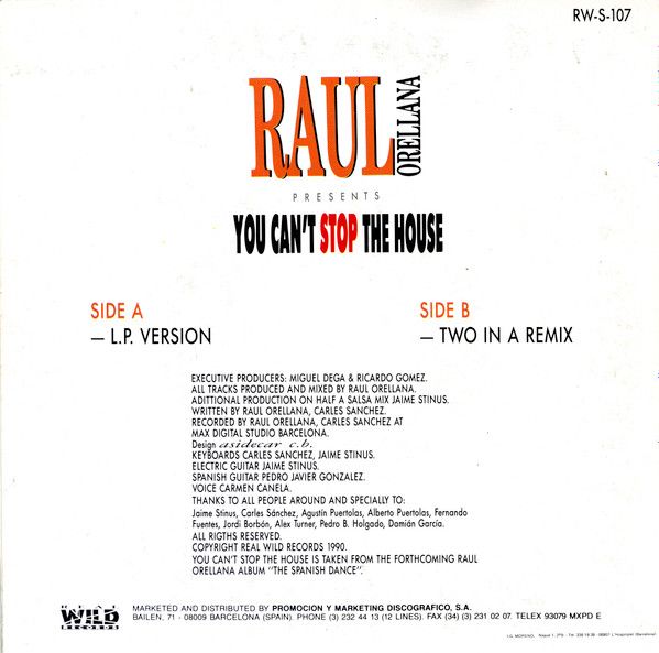 You Can't Stop The House - The Mixes
