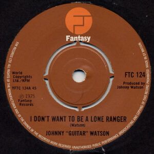 I Don't Want To Be A Lone Ranger