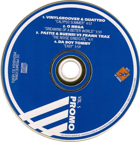 Promo DJ's At Work Vol. 5