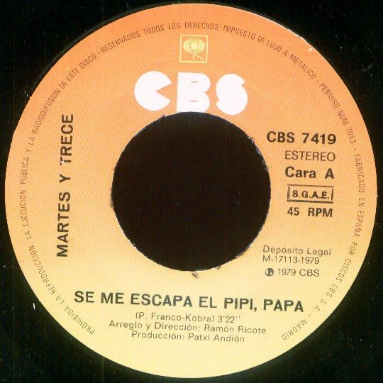 Se Me Escapa El Pipi, Papa