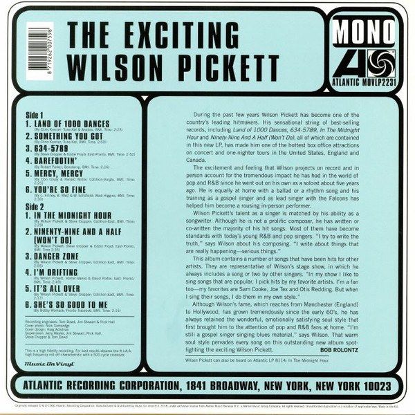 The Exciting Wilson Pickett