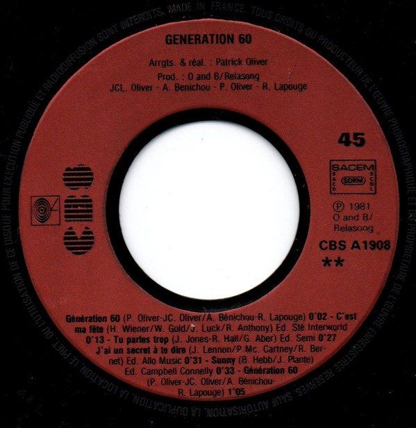 Hits Des Années 60