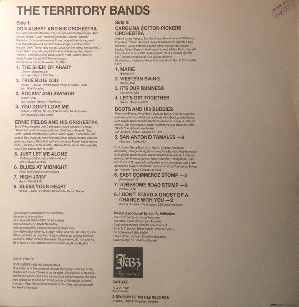 The Territory Bands