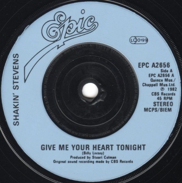 Give Me Your Heart Tonight