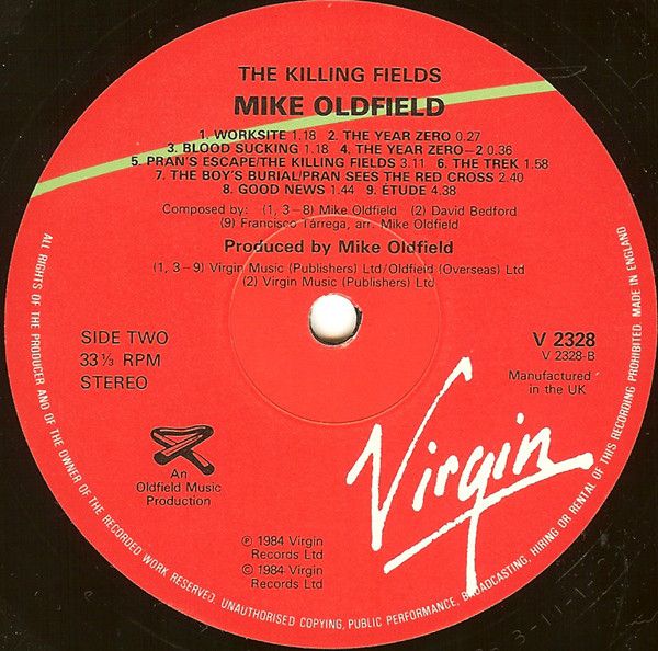 The Killing Fields (Original Film Soundtrack)