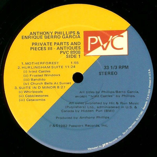 Private Parts & Pieces III "Antiques"