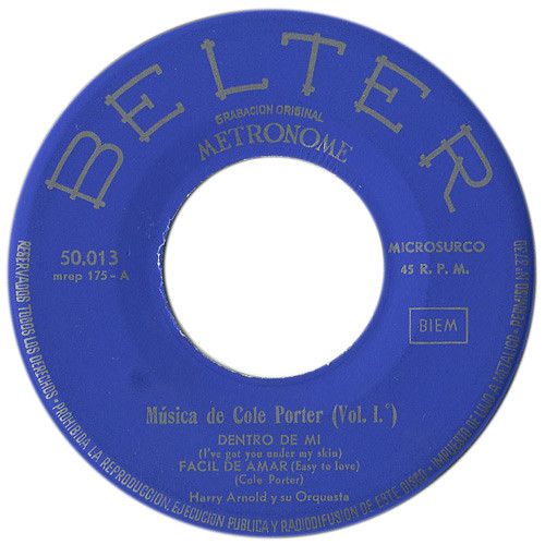 Musica De Cole Porter (Vol. 1.º)