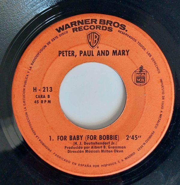 dfe0dcb2681058cc5a97a22fa2a11d8304edc740_0_0.jpeg Comprendo El Rock And Roll Music / For Baby (For Bobbie)
