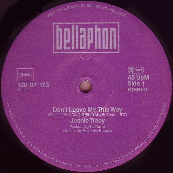 Don't Leave Me This Way