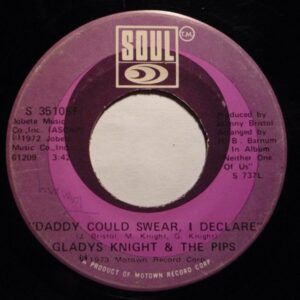 Daddy Could Swear, I Declare / For Once In My Life